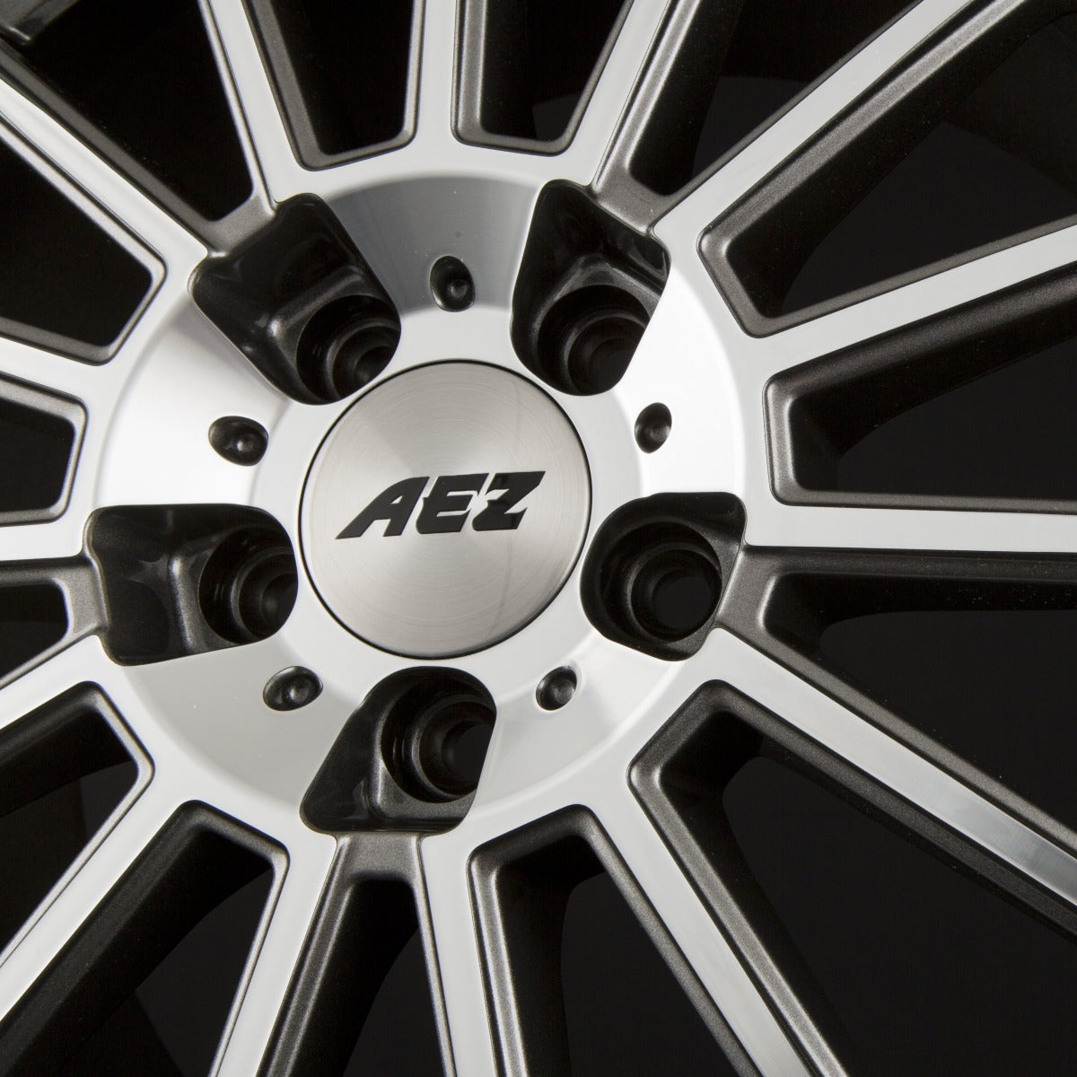 AEZ Steam Gunmetal Polished Alufelge 8.5x19 Zoll ET40 LK 5x114.3 ML64.1 – Bild 5