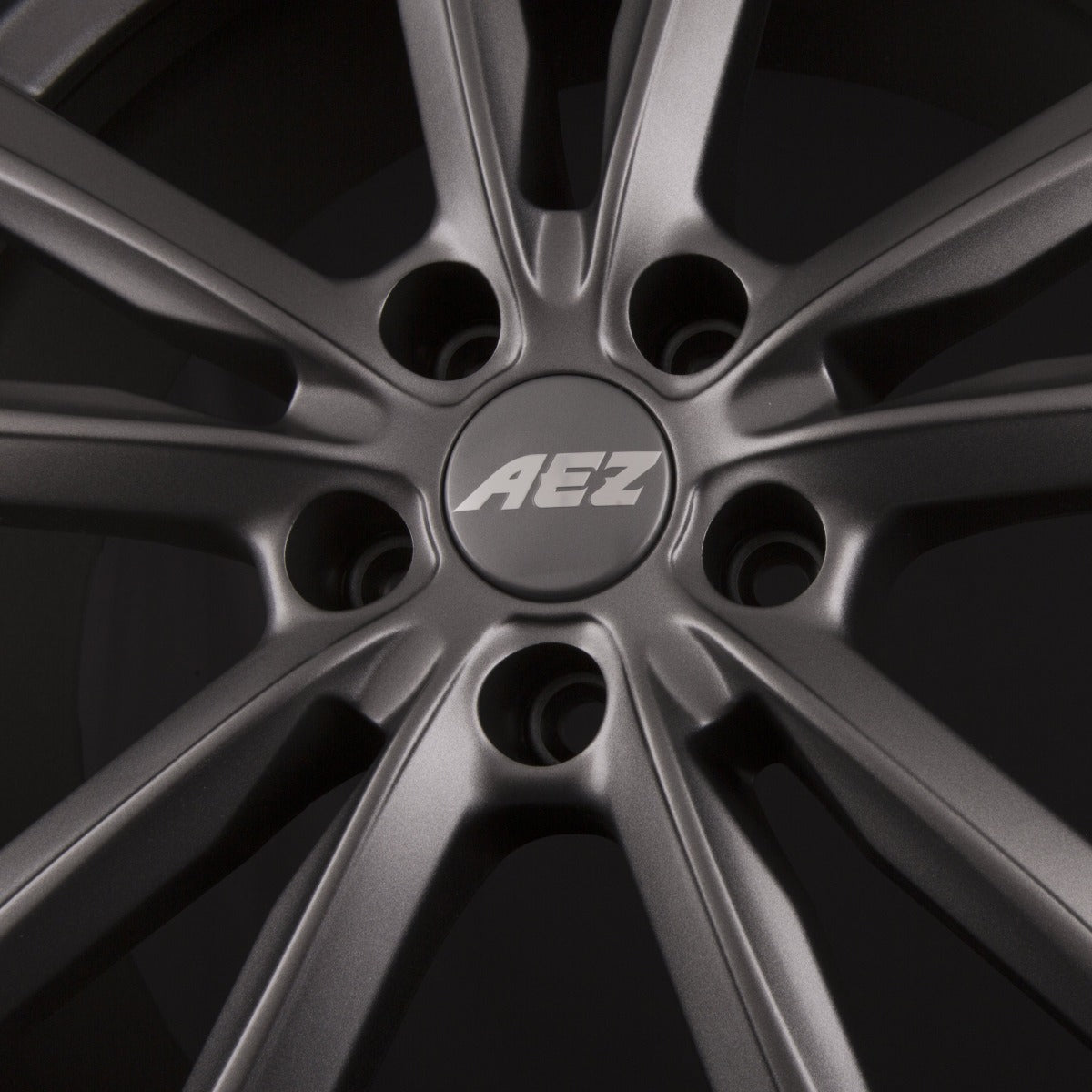 AEZ Tioga GRAPHITE - Graphite Matt Alufelge 7x17 Zoll ET40 LK 5x112 ML57.1 – Bild 5