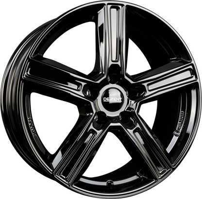 Dezent KG BLACK - Schwarz Alufelge 9.5x20 Zoll ET43 LK 5x112 ML66.6 – Bild 2