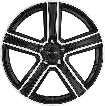 Dezent KG black/polished 8x20 ET48 - LK5/112 ML66.6 – Bild 2
