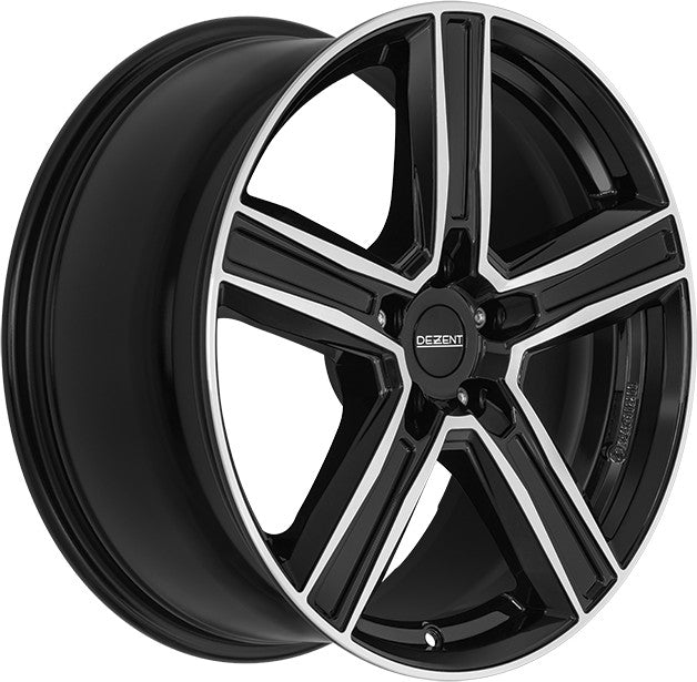 Dezent KG black/polished 8x20 ET48 - LK5/112 ML66.6 – Bild 3
