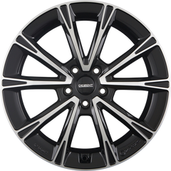 Dezent AR DARK - Schwarz Frontpoliert Alufelge 7.5x18 Zoll ET46 LK 5x108 ML63.4