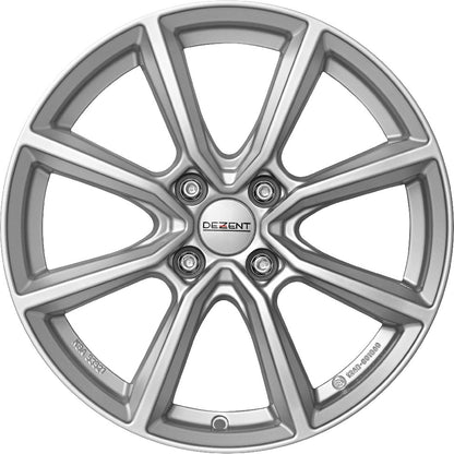 Dezent TN silver 7x18 ET35 - LK4/108 ML65.1 – Bild 2