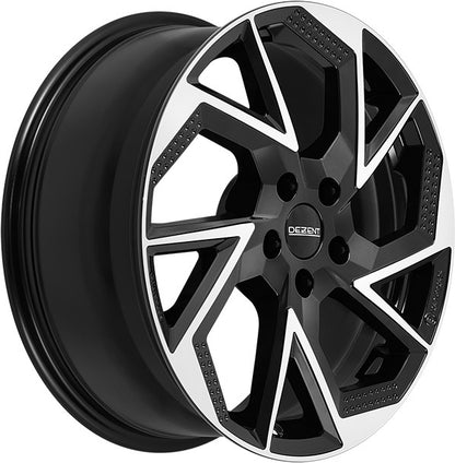 Dezent AP black/polished 7x17 ET32 - LK4/108 ML65.1 – Bild 3
