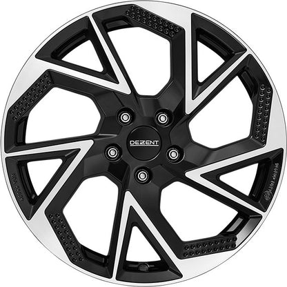 Dezent AP black/polished 7x18 ET40 - LK5/114.3 ML60.1 – Bild 2