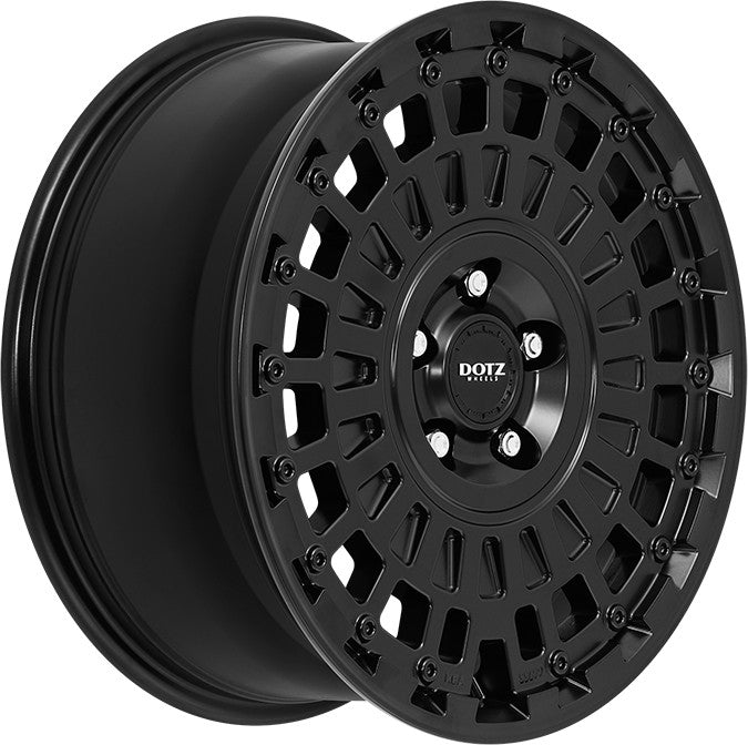 Dotz Talara black matt 8x17 ET45 - LK5/120 ML65.1 – Bild 3