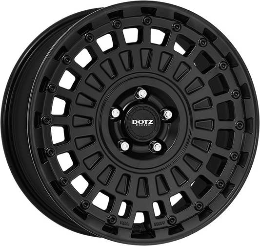 Dotz Talara black matt 8x17 ET46 - LK6/139.7 ML93.1