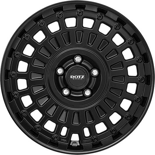 Dotz Talara black matt 8x17 ET46 - LK6/139.7 ML93.1 – Bild 2