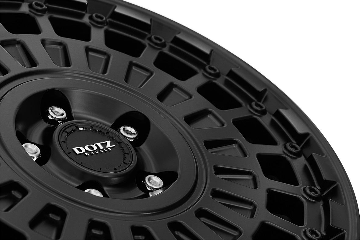 Dotz Talara black matt 8x18 ET45 - LK6/130 ML84.1 – Bild 5