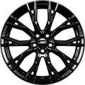 AEZ Toronto BLACK - Schwarz Glänzend Alufelge 8.5x21 Zoll ET30 LK 5x112 ML66.6