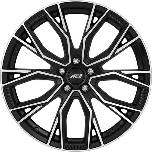 AEZ Toronto black/polished Alufelge 10x21 Zoll ET46 LK 5x112 ML66.6 – Bild 2
