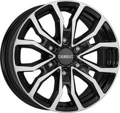 Dezent KC black/polished Alufelge 8.5x20 Zoll ET20 LK 6x139.7 ML77.8