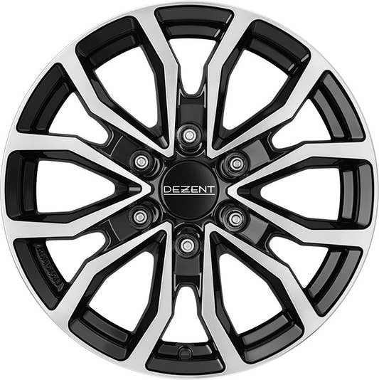Dezent KC black/polished 7.5x19 ET25 - LK6/139.7 ML106.1 – Bild 2