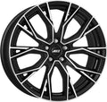 AEZ Toronto black/polished Alufelge 8x18 Zoll ET40 LK 5x112 ML66.6