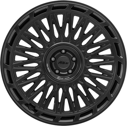 AEZ Tokio black matt 9.5x23 ET32 - LK5/120 ML63.4