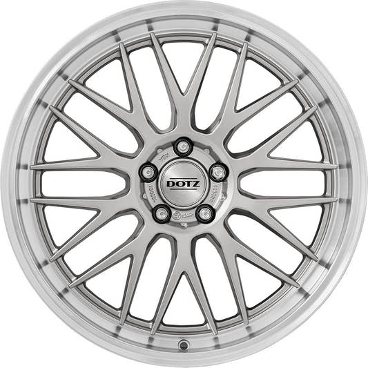 Dotz Bilbao silver/polished lip 8.5x19 ET25 - LK5/112 ML70.1 – Bild 2