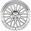 Dotz Bilbao BLAZE - Silber mit Poliertem Felgenhorn 8.5x19 Zoll ET33 LK 5x120 ML72.6