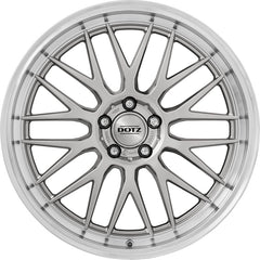 Dotz Bilbao silver/polished lip Alufelge 8.5x20 Zoll ET47 LK 5x120 ML72.6
