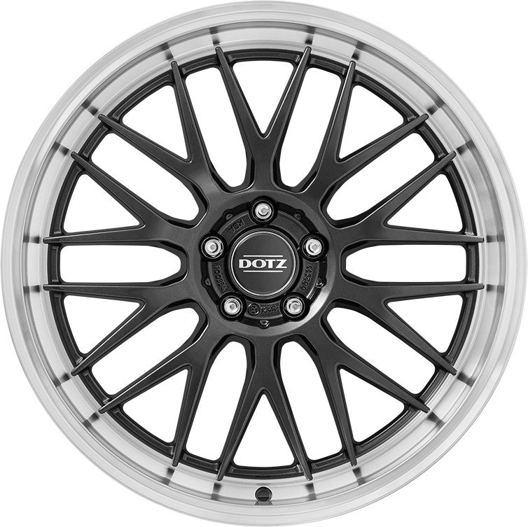 Dotz Bilbao gunmetal/polished lip 8x18 ET45 - LK5/120 ML72.6 – Bild 2