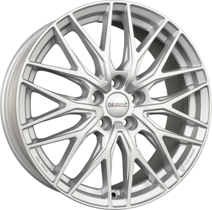 Dezent KY SILVER - Silber Alufelge 7x18 Zoll ET45 LK 5x114.3 ML67.1 – Bild 2