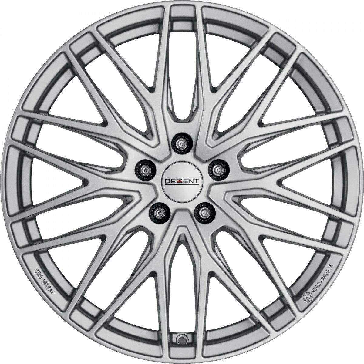 Dezent KY silver 8x19 ET39 - LK5/112 ML66.6 – Bild 2