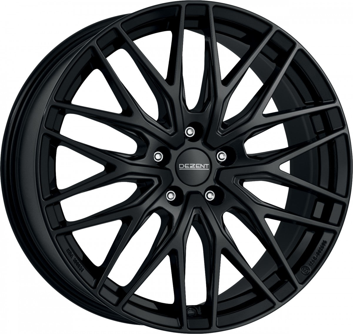 Dezent KY black Alufelge 7.5x17 Zoll ET36 LK 5x112 ML66.6