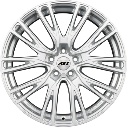AEZ Seattle SHINE - Silber Shine Alufelge 8.5x21 Zoll ET34 LK 5x112 ML66.6