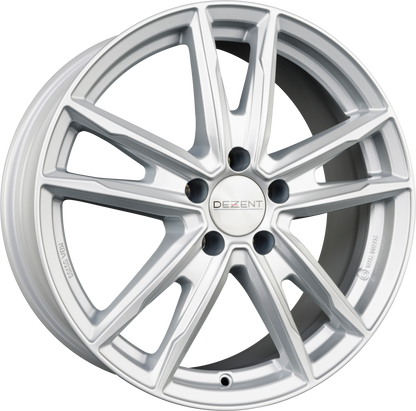 Dezent KF SILVER - Silber Alufelge 7x18 Zoll ET45 LK 5x114.3 ML60.1 – Bild 2