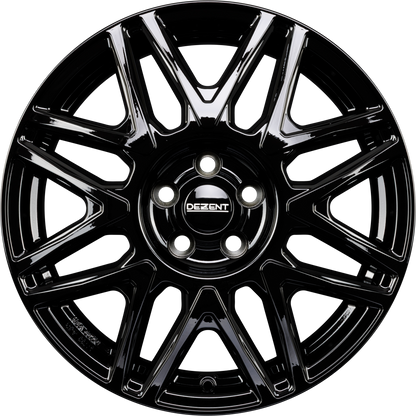 Dezent KH black Alufelge 6.5x16 Zoll ET46 LK 5x114.3 ML67.1 – Bild 6