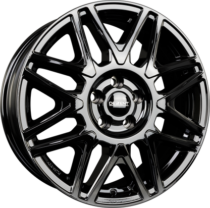 Dezent KH black Alufelge 6.5x16 Zoll ET46 LK 5x114.3 ML67.1 – Bild 7