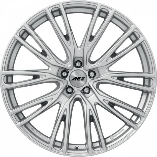 AEZ Seattle silver 9.5x22 ET30 - LK5/112 ML66.6