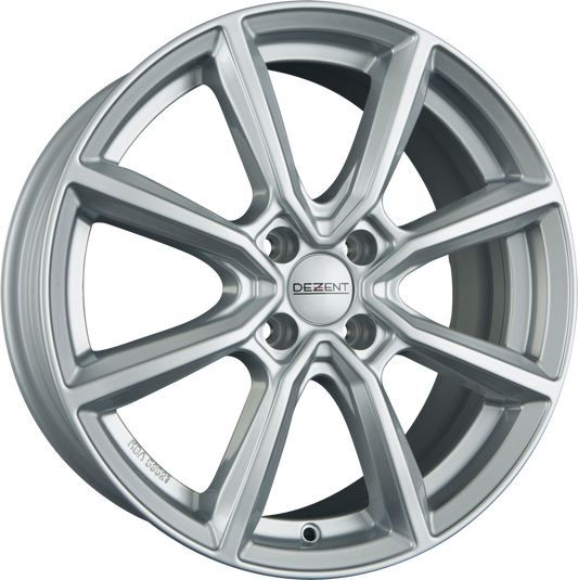 Dezent TN SILVER - Silber Alufelge 6.5x16 Zoll ET43 LK 4x100 ML60.1 – Bild 2