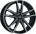 Dezent KF DARK - Schwarz Frontpoliert Felge 6.5x17 Zoll ET36 LK 5x114.3 ML66.1