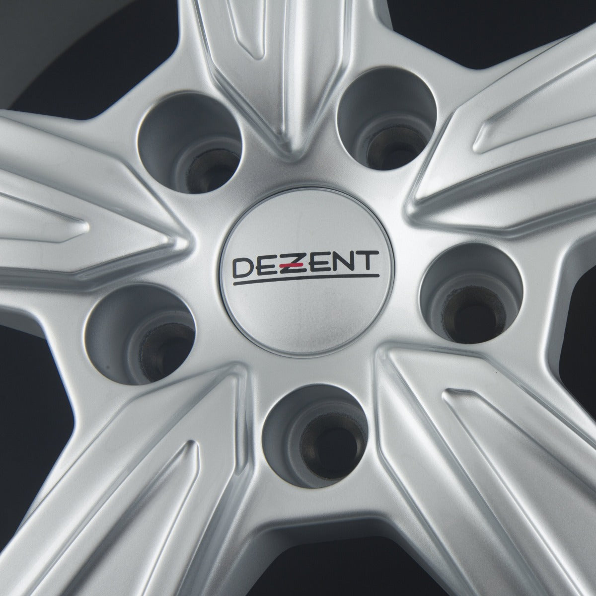 Dezent KB SILVER - Silber Alufelge 7.5x18 Zoll ET40 LK 5x114.3 ML60.1 – Bild 4