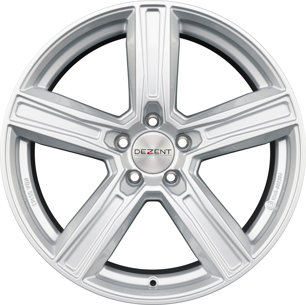 Dezent KG SILVER - Silber Alufelge 8x19 Zoll ET32.7 LK 5x112 ML66.6