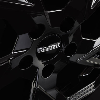 Dezent AP BLACK - Schwarz Glänzend Alufelge 7x17 Zoll ET42 LK 5x112 ML57.1 – Bild 3