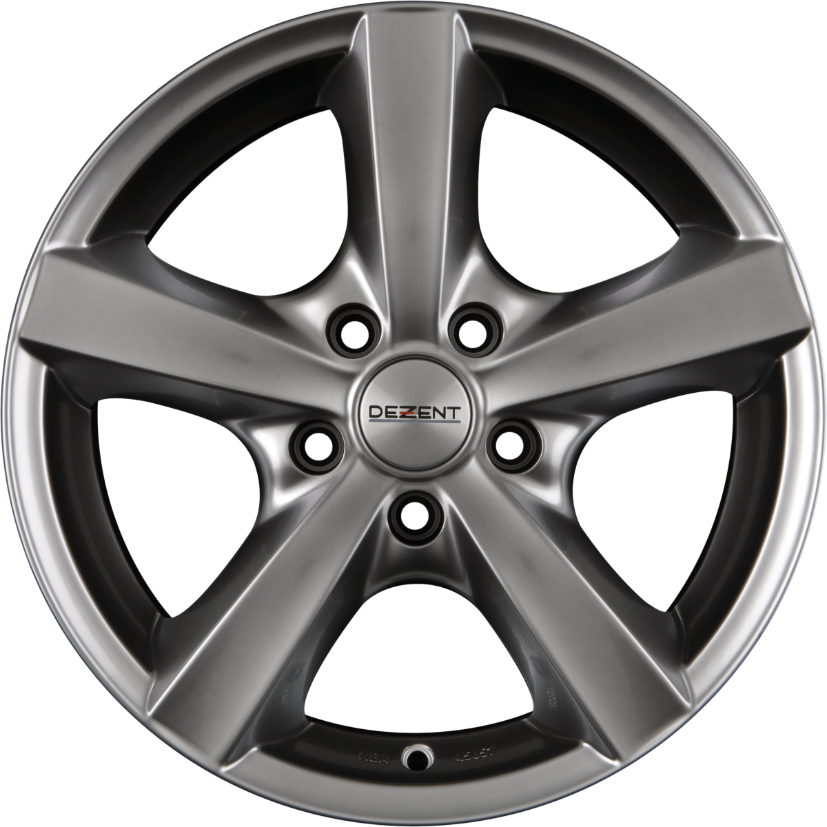 Dezent F High Gloss Alufelge 7.5x18 Zoll ET38 LK 5x112 ML70.1