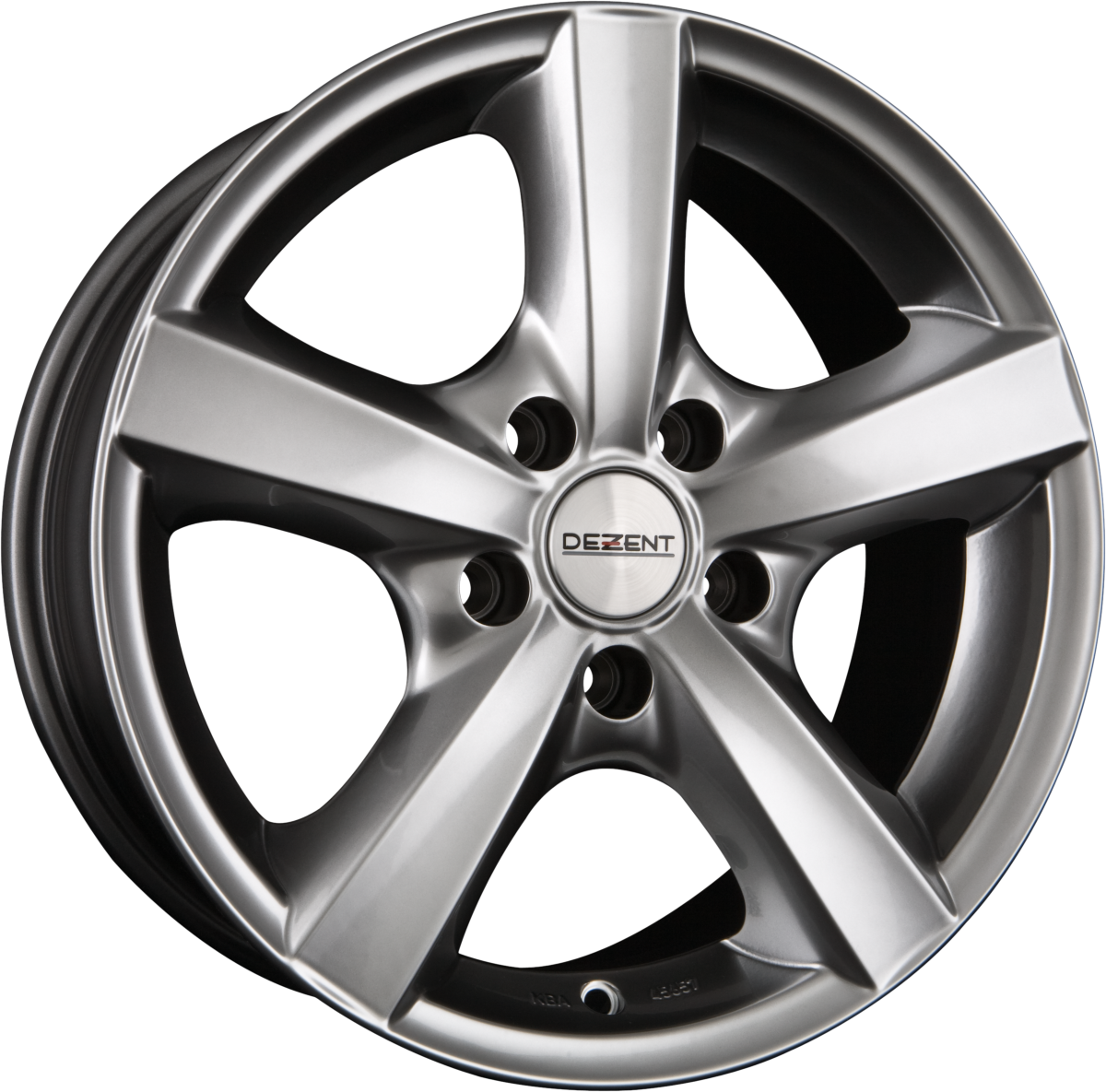 Dezent F High Gloss Alufelge 7.5x18 Zoll ET38 LK 5x112 ML70.1 – Bild 2