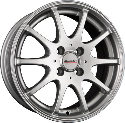 Dezent V Silber Alufelge 7x16 Zoll ET48 LK 5x112 ML70.1 – Bild 2