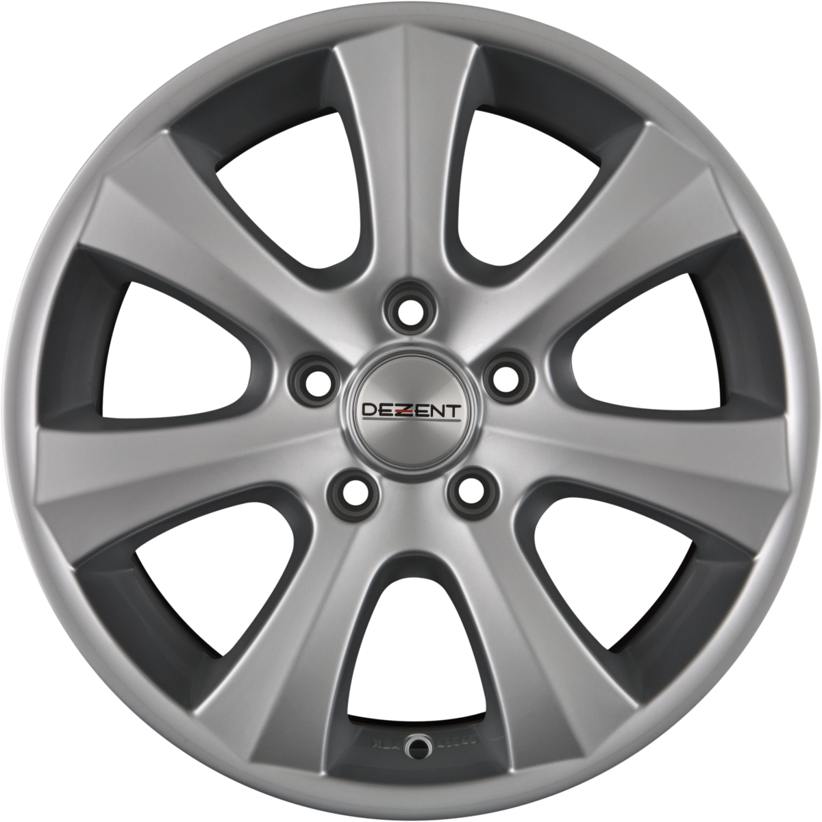 Dezent K Silver Alufelge 7x16 Zoll ET42 LK 5x120 ML72.6