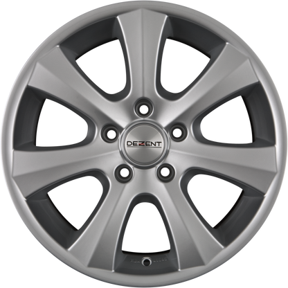 Dezent K Silver Alufelge 8x18 Zoll ET35 LK 5x120 ML72.6