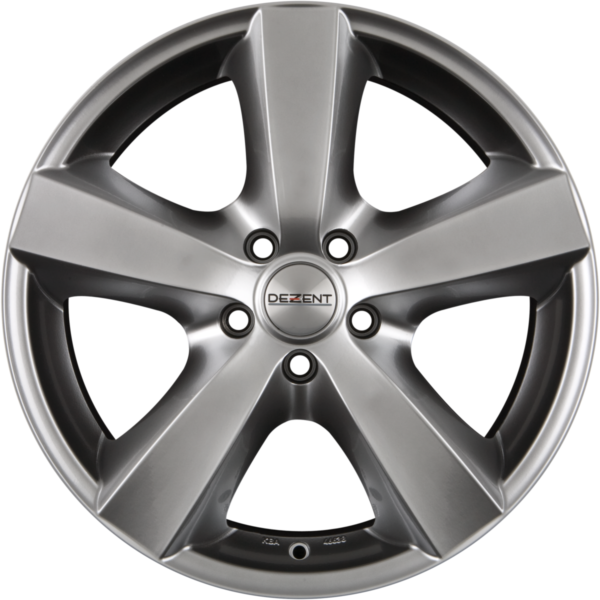 Dezent M High Gloss Alufelge 8x18 Zoll ET46 LK 5x108 ML70.1