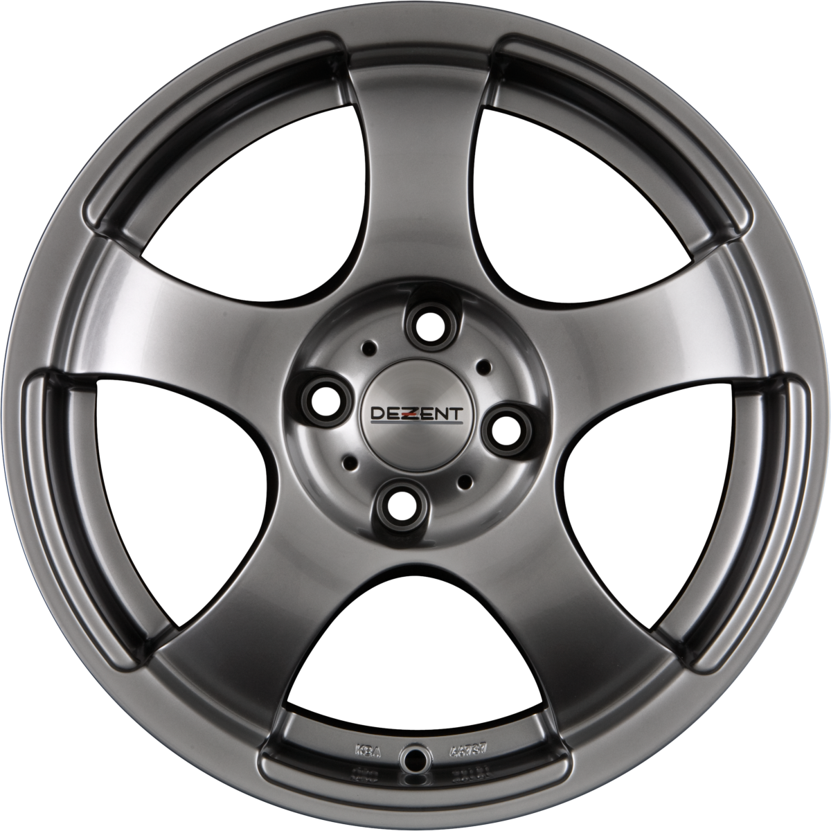 Dezent J High Gloss Alufelge 7x16 Zoll ET25 LK 4x108 ML65.1