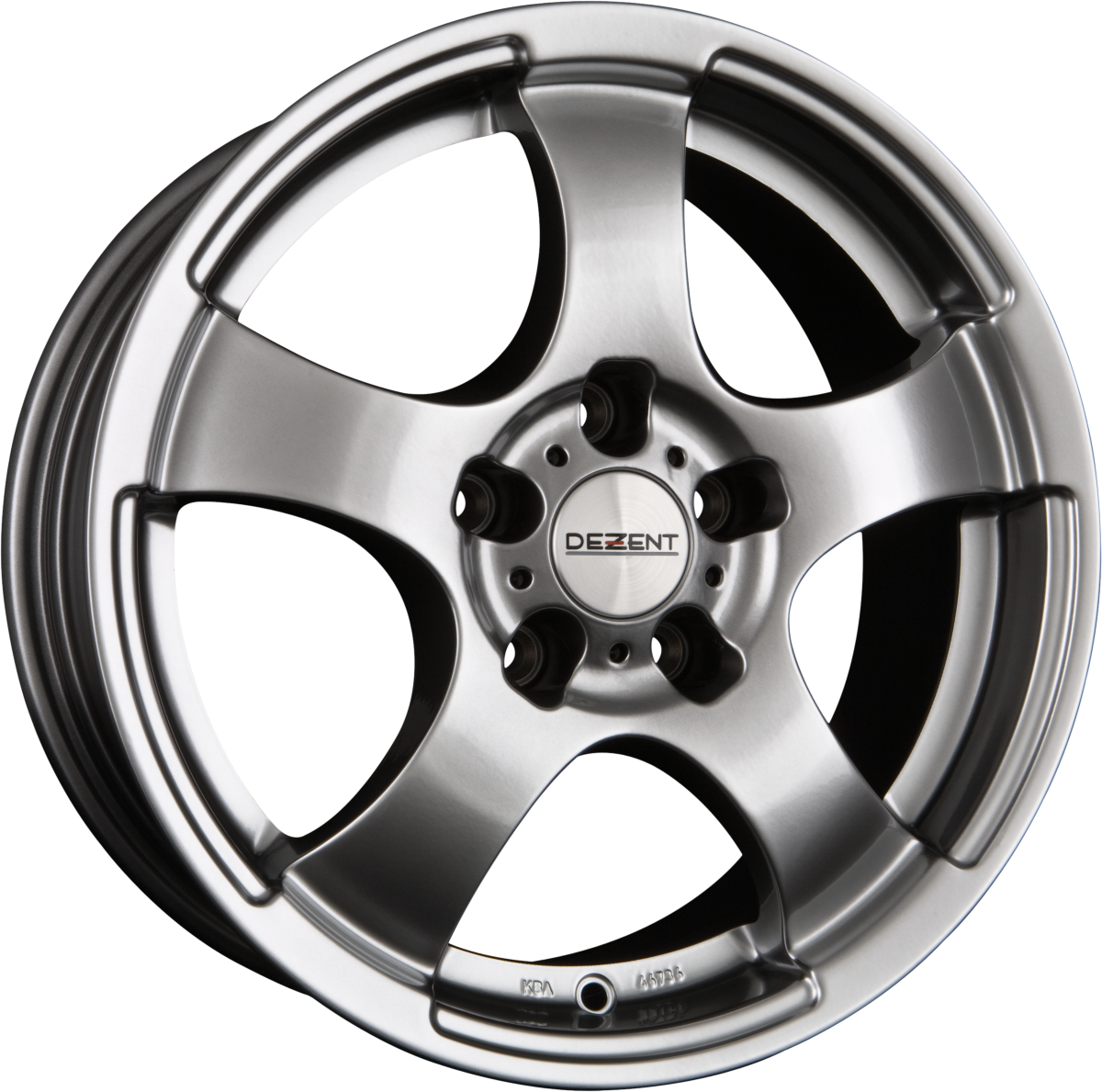 Dezent J High Gloss Alufelge 7x16 Zoll ET48 LK 5x108 ML70.1 – Bild 2