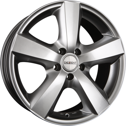 Dezent M High Gloss Alufelge 7x16 Zoll ET40 LK 5x115 ML70.2 – Bild 2