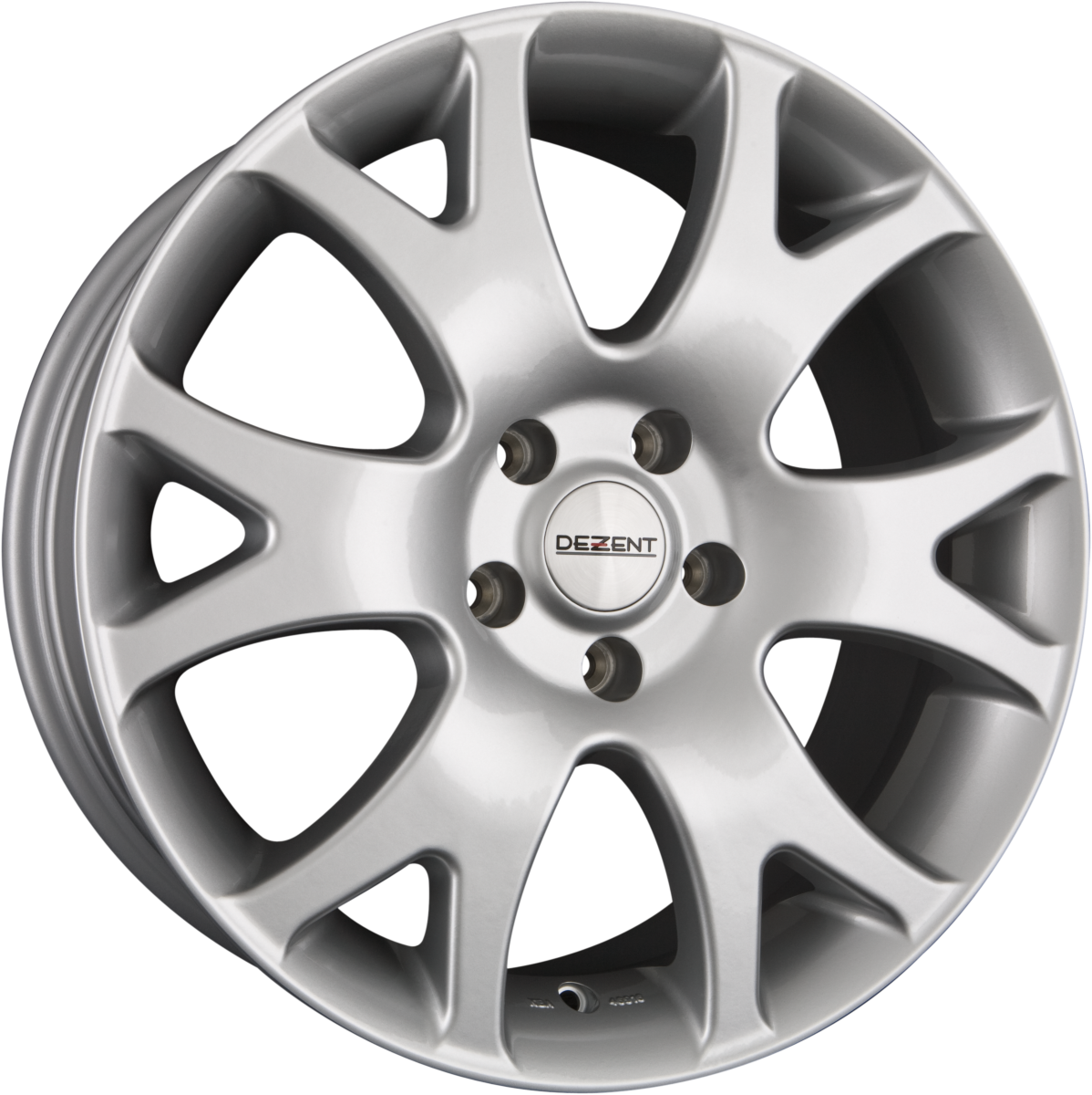 Dezent O Silber Alufelge 7.5x17 Zoll ET55 LK 5x112 ML70.1 – Bild 2