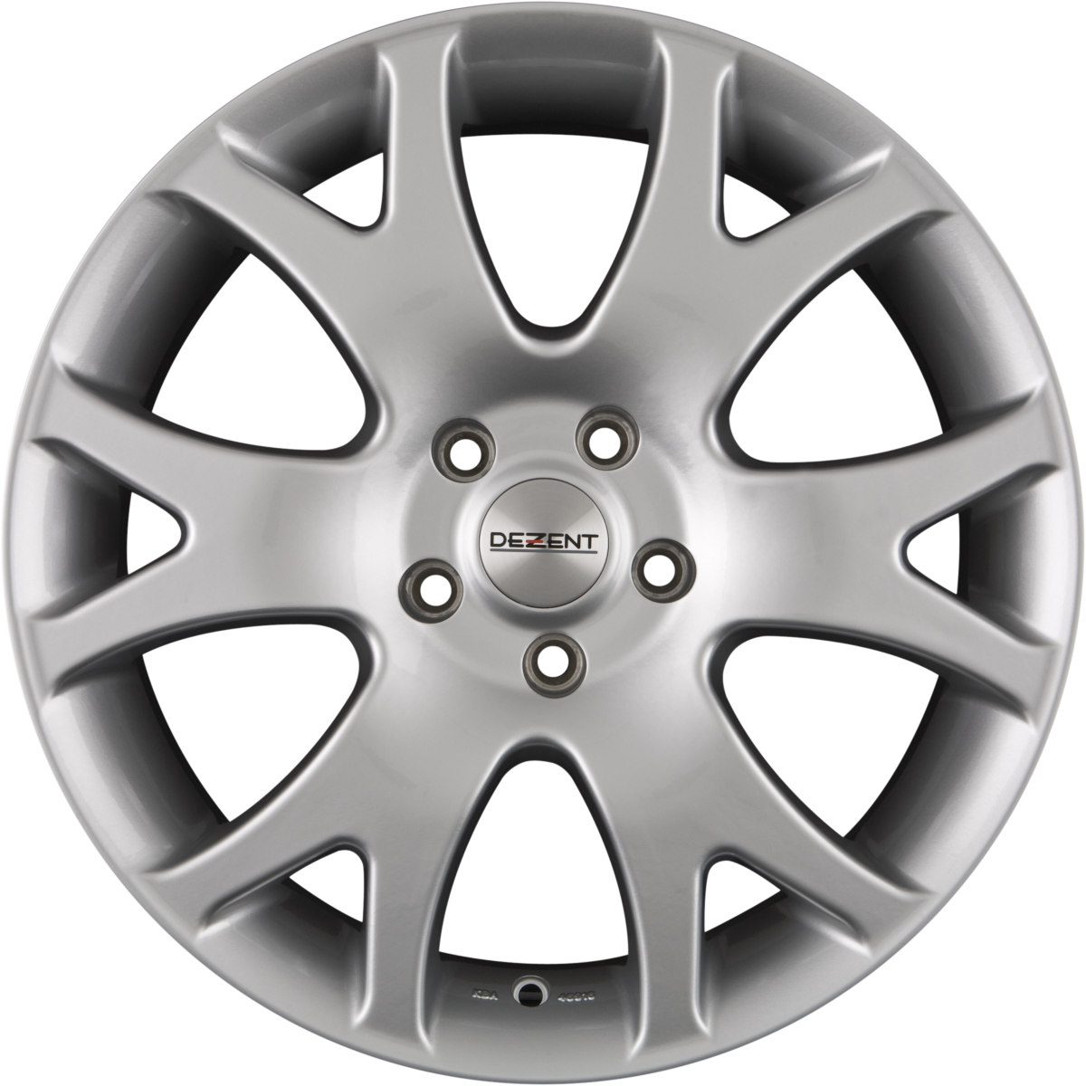 Dezent O Silber Alufelge 7.5x17 Zoll ET40 LK 5x120 ML72.6