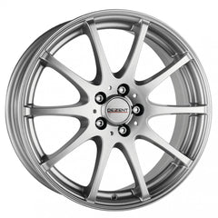 Dezent V silver Alufelge 5.5x14 Zoll ET28 LK 4x98 ML58.1