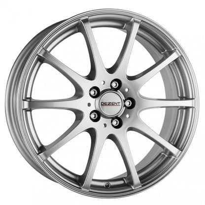Dezent V silver Alufelge 7x16 Zoll ET40 LK 5x112 ML70.1
