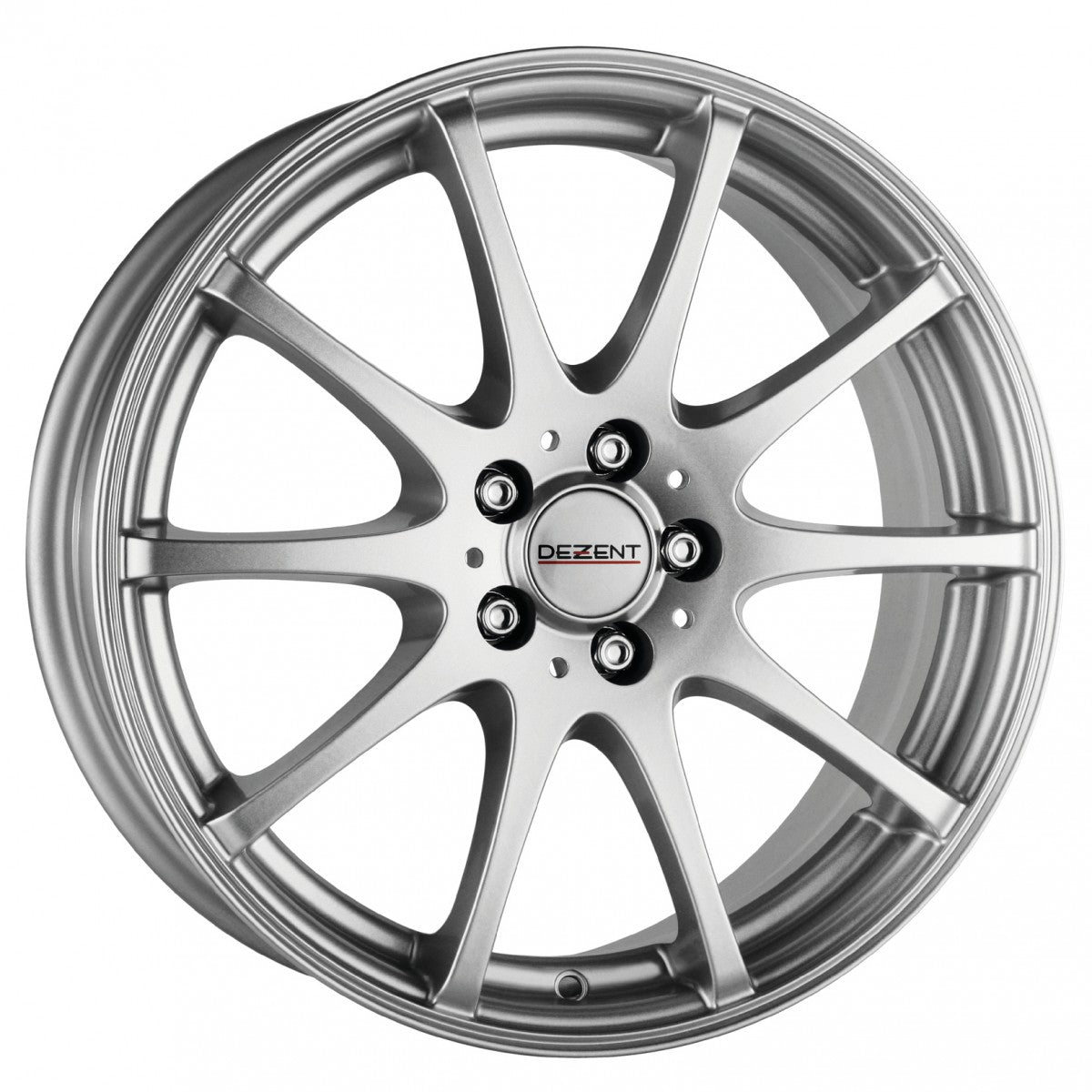 Dezent V silver Alufelge 7x16 Zoll ET48 LK 5x112 ML70.1